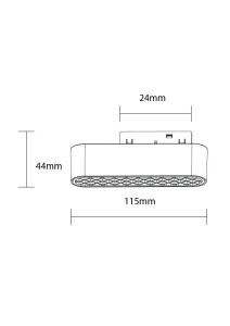 Spot LED 15390-OP, sina magnetica M05, 6W, 150 lm, liniar, lumina neutra (4000 K), IP20, negru, Optonica [2]- savelectro.ro
