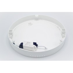 Spot LED 24W Aplicat, Rotund, Panasonic, 1850lm, Lumina Neutra (4000K), Alb [10]- savelectro.ro