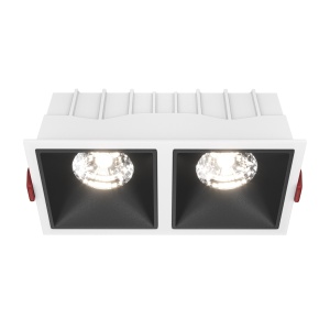 Corpuri de iluminat, Spot LED 30W Incastrat, Maytoni, 2350lm, Lumina Neutra (4000K), Alb+Negru - savelectro.ro