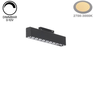 Spot LED 5279-OP, sina magnetica M35, 20W, 1600 lm, lumina calda (3000K), IP20, dimabil, negru, Optonica [2]- savelectro.ro