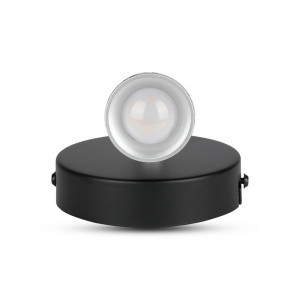 Spot LED 8265-VT, orientabil, 4.5W(35W), 360lm, lumina neutra, IP20, negru, V-TAC [3]- savelectro.ro