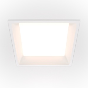 Spoturi, Spot LED incastrat, 24W, 1800lm, 3000K, IP20, alb, Maytoni - savelectro.ro
