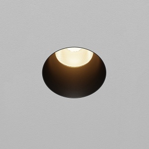 Spoturi LED, Spot LED incastrat Dip 15W, 1550 lm, lumina calda (3000 K), IP20, negru, Maytoni - savelectro.ro
