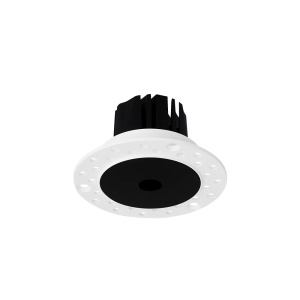 Spoturi LED, Spot LED incastrat Infinity Trimless, 7W, 270lm, lumina calda (3000K), IP20, negru, Ideal Lux - savelectro.ro