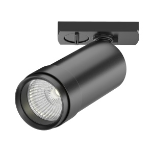 Spoturi pe sina, Spot LED pe Sina, 12W, Maytoni Focus Zoom, 900lm, Lumina Neutra (4000 K), Negru - savelectro.ro