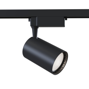 Spoturi pe sina, Spot LED pe Sina 15W, Maytoni Vuoro, 1400lm, Lumina Neutra (4000K), Negru - savelectro.ro