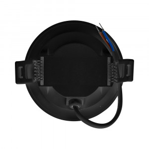 Spot led rotund incastrat 4W, dimabil, 280 lm, IP40, lumina rece(6500K), Ø85 mm, negru, Braytron [4]- savelectro.ro