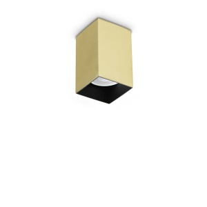 Spot Look patrat D60 H100, 1xGU10, IP20, alama, Ideal Lux