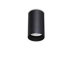 Spot Look rotund D60 H100, 1xGU10, IP20, negru, Ideal Lux