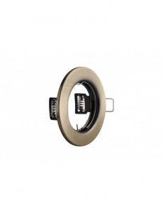 Corpuri de iluminat, Spot OP-PAST1-30, rotund, incastrat, otel antichizat, IP20, GTV - savelectro.ro