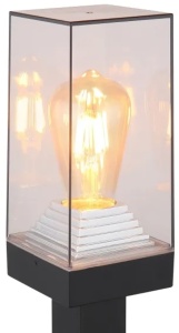 Stalp exterior Gabba, 1xE27, IP44, negru, Globo Lighting [3]- savelectro.ro