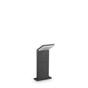 Stalpi iluminat exterior, Stalp LED exterior Style H30 8.5W, 720lm, lumina calda (3000 K), IP54, antracit, Ideal Lux - savelectro.ro
