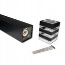 Stalp pentru exterior Malibu Masterled, negru, 500mm, dulie E27, patrat