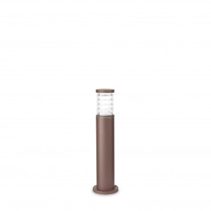 Stalpi iluminat exterior, Stalp pentru exterior TRONCO, maro, 1 bec, dulie E27, 163758, Ideal Lux - savelectro.ro