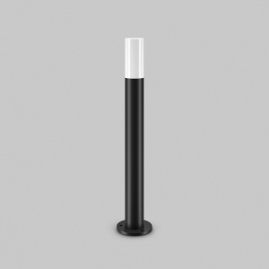 Stalpi iluminat exterior, Stalp pentru exterior Willis O418FL-01B1, 1xE27, negru, IP54, Maytoni - savelectro.ro