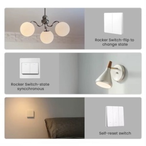 Switch Avatto WiFi + Zigbee – Tuya, control local & cloud, compatibil Apple/Google/Alexa [7]- savelectro.ro