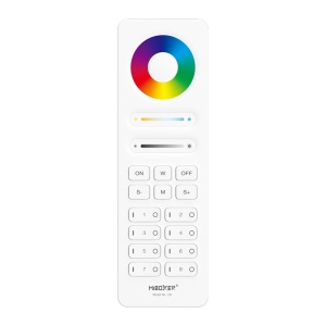 Telecomanda MiBoxer C8 RGB+CCT pentru banda LED, 8 zone, alba