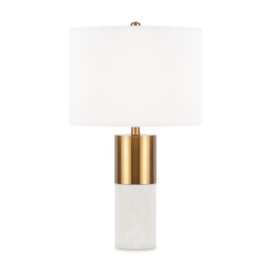 Veioza Bianco Z030TL-01BS, cu intrerupator, 1xE27, alba+aurie, IP20, Maytoni [1]- savelectro.ro