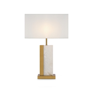 Veioza Bianco Z031TL-01BS, cu intrerupator, 1xE27, alba+aurie, IP20, Maytoni [3]- savelectro.ro