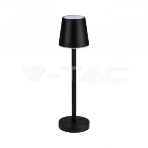 Veioza LED 10194-VT, dimabila, 3W, 70lm, lumina neutra, neagra, IP20, V-TAC [1]- savelectro.ro