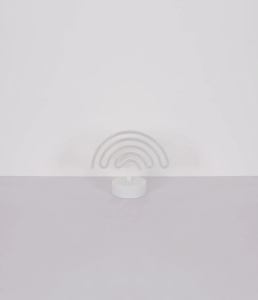 Veioza LED forma de curcubeu 2W, IP20, baterie, opal/alb [6]- savelectro.ro
