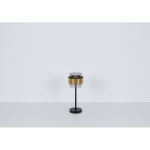 Veioza Milley, 1xE27, IP20, negru/auriu, Globo Lighting [6]- savelectro.ro