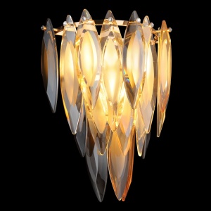 Aplica Elinor, 3xE14, IP20, aurie+cristale K9, Globo Lighting [9]- savelectro.ro