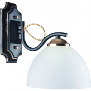 Aplice, Aplica Eloro LY-3199, 1xE27, neagra, bronz, alba, IP20, Klausen - savelectro.ro