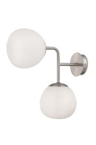 Aplica Erich MOD221-WL-02-N, 2xE14, alba+nichel, IP20, Maytoni [1]- savelectro.ro