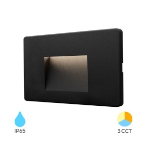 Aplice LED, Aplica exterior LED Vekta, 3W, lumina calda/neutra/rece, IP65, neagra, Braytron - savelectro.ro