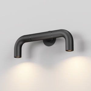 Corpuri de iluminat exterior, Aplica exterior Sleek, 4W, lumina calda (3000K), IP65, grafit, Maytoni - savelectro.ro