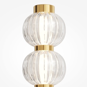 Aplica LED Amulet MOD555WL-L13G3K, 19W, 800lm, lumina calda, IP20, aurie+transparenta, Maytoni [2]- savelectro.ro