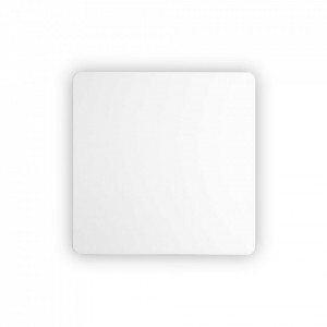 Aplica LED Cover 195735, 11W, 1100lm, lumina calda, alba, IP20, Ideal Lux