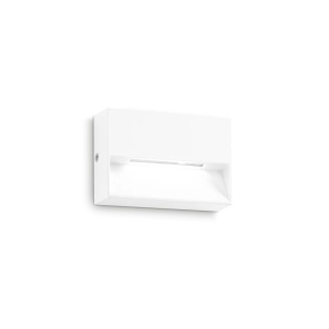 Aplica LED Dedra Small 1.5W, 160lm, IP65, lumina calda (3000 K), alba, Ideal Lux