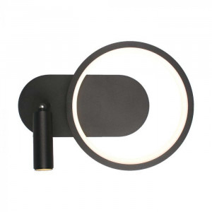 Aplica LED Designer 14982-VT, 12W, 1500lm, lumina neutra, IP20, neagra, V-Tac [1]- savelectro.ro