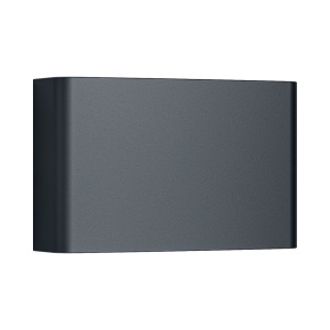 Aplica LED exterior 6x1W, 480lm, lumina calda/neutra/rece, IP65, gri inchis, Braytron [4]- savelectro.ro