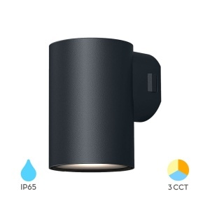 Aplice LED, Aplica LED exterior 9W, 900lm, lumina calda/neutra/rece, IP65, gri inchis, Braytron - savelectro.ro