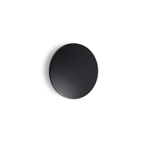 Aplica LED exterior Punto 16W, 1750lm, lumina calda (3000 K), IP54, neagra, Ideal Lux