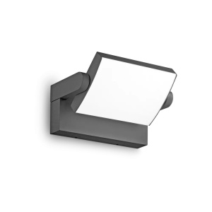 Aplice si felinare exterior, Aplica LED exterior Swipe 20.5W, 1390lm, lumina calda (3000 K), IP54, antracit, Ideal Lux - savelectro.ro