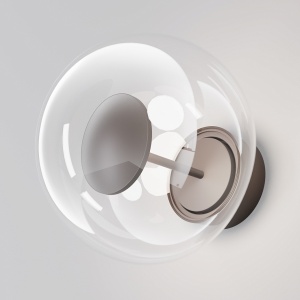 Aplice si felinare exterior, Aplica LED exterior Velora 8W, 420 lm, lumina calda (3000 K), IP54, maro, Maytoni - savelectro.ro