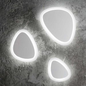 Aplica LED Gingle 196206, 26W, 2580lm, lumina calda, alba, IP20, Ideal Lux [2]- savelectro.ro