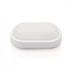 Corpuri de iluminat exterior, Aplica LED pentru exterior OP2802, 8W, 600lm, lumina neutra, IP54, alba, Optonica - savelectro.ro