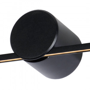 Aplica LED RADIAN, metal, negru mat, 1 bec, 6W, 270 lm, lumina neutra (4000K), 146009, Klausen [2]- savelectro.ro
