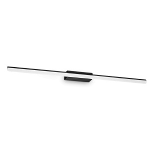 Aplice LED, Aplica LED Riflesso 19W, 1360lm, lumina calda (3000 K), IP54, neagra, Ideal Lux - savelectro.ro