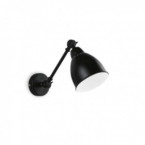 Aplice, Aplica Newton 027852, 1xE27, neagra, IP20, Ideal Lux - savelectro.ro