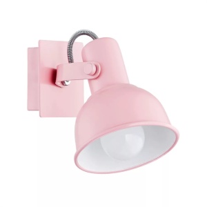 Corpuri de iluminat, Aplica Nil, 1xE14, IP20, roz, Kobi - savelectro.ro