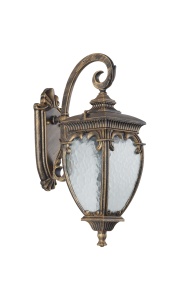 Aplica pentru exterior Fleur O414WL-01GB, 1xE27, bronz+transparenta, IP44, Maytoni [2]- savelectro.ro