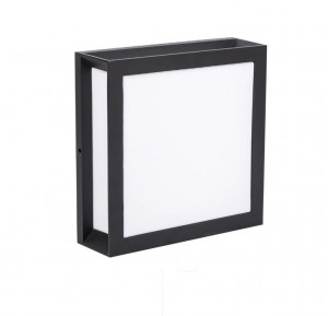 Aplice si felinare exterior, Aplica pentru exterior Koss, 1 bec, dulie E27, neagra, Klausen - savelectro.ro