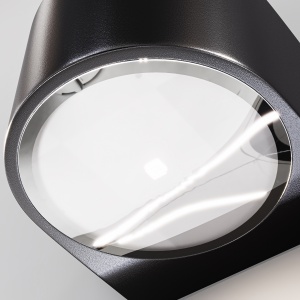 Aplica pentru exterior LED Blow O435WL-L10GF3K, 10W, 900lm, lumina calda, IP54, neagra, Maytoni [3]- savelectro.ro