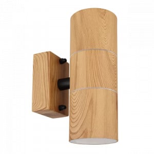 Aplica pentru exterior Style 3201-2W, 2xGU10, imitatie lemn [2]- savelectro.ro